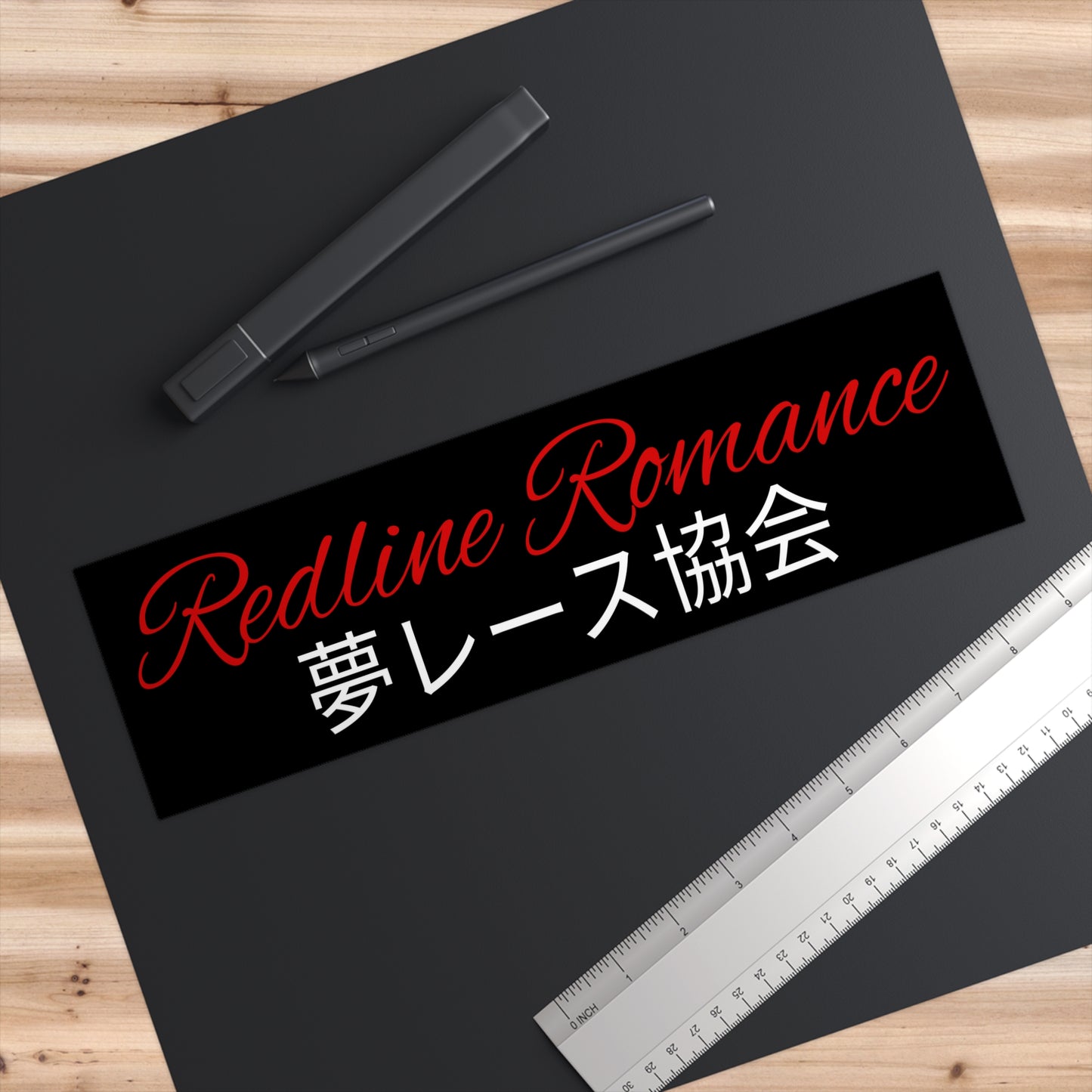 Redline Romance Slap Sticker