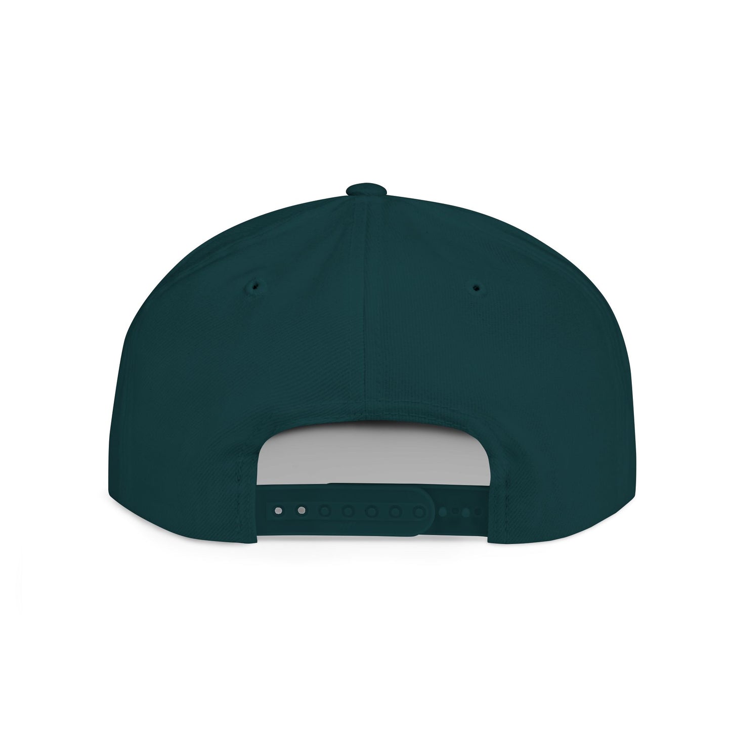 Snapback Hat — "Yume Race Society" Embroidered Flat Bill Cap